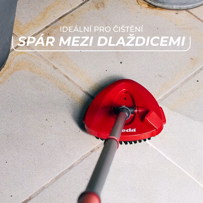 Generální úklid po letních dnech s Vileda TURBO mopem a novým kartáčem - fotografie 4