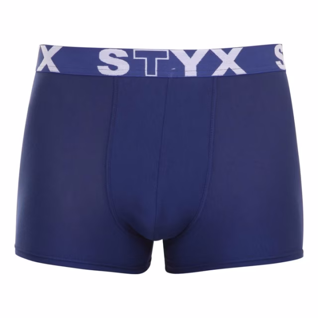 Styx: Pánské jednobarevné boxerky se sportovní gumou