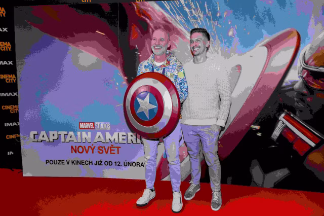 exkluzivní gala premiéra komiksového blockbusteru Captain America: Nový svět