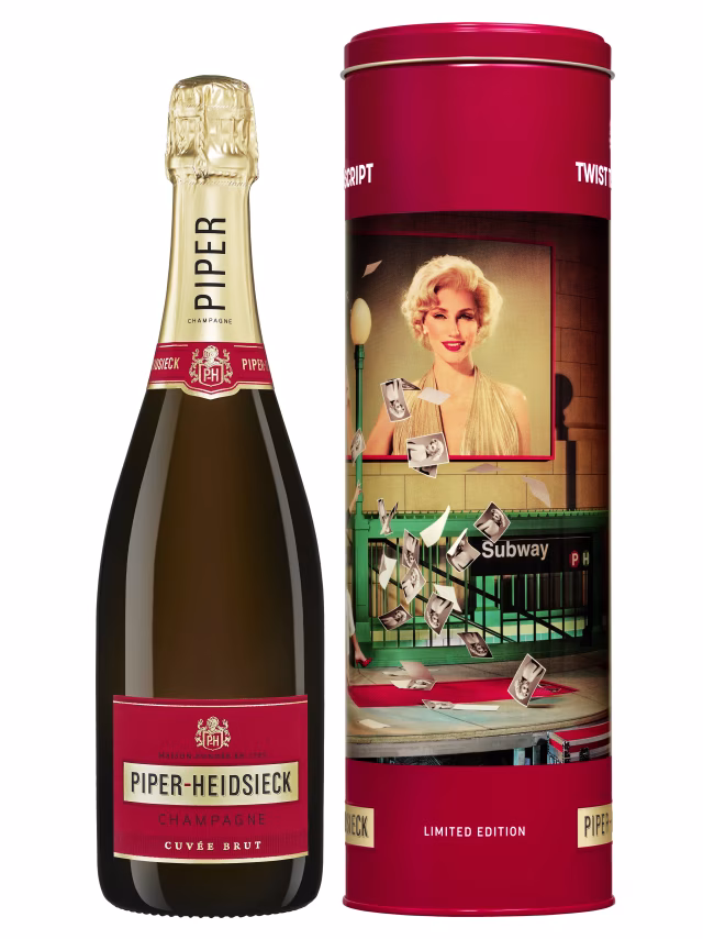 Piper-Heidsieck otřásá tradicemi: Limitovaná edice „Twist the Script“ v Česku vzdává hold ikonám, rebelii a odvaze
