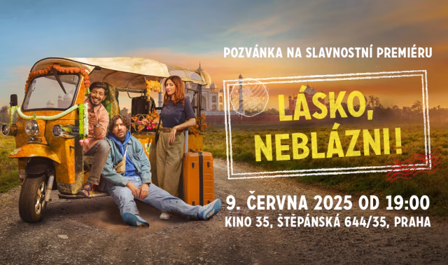 Soutěž o 10 vstupenek na premiéru filmu Lásko, neblázni!