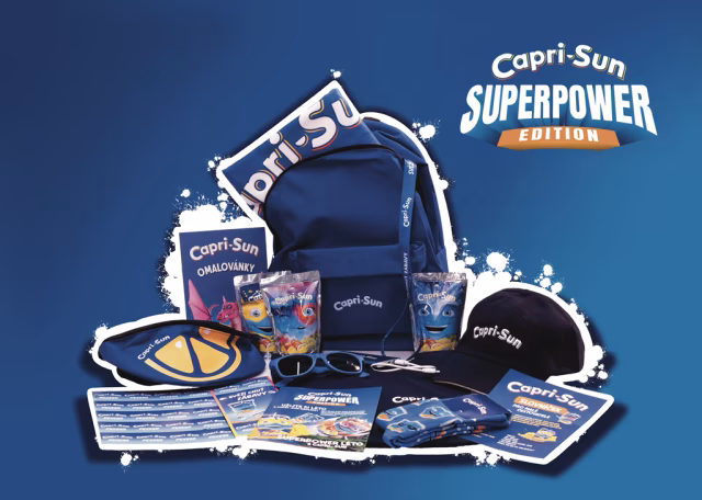 Soutěž o 3 prázdninové „batůžky“ Capri-Sun