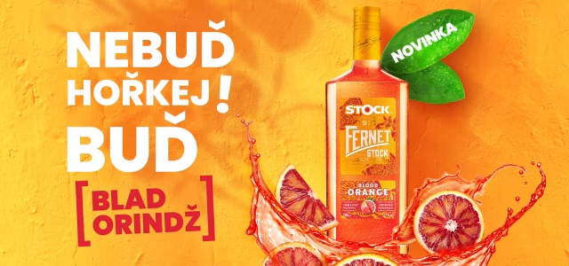 Soutěž o 5x balíček Fernet Stock Blood Orange