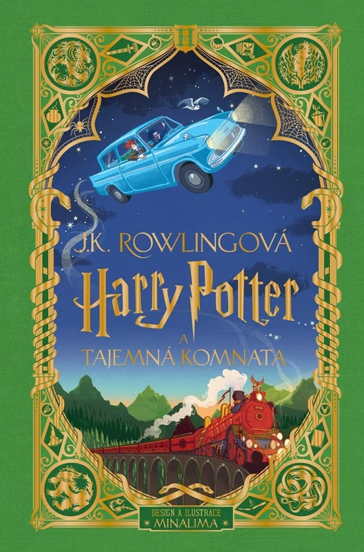 Soutěž o 5 knih Harry Potter a Tajemná komnata - MinaLima