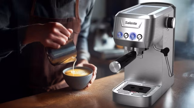 Kávovar Salente Coffio – klenot, který udělá z vaší kuchyně malou italskou kavárnu