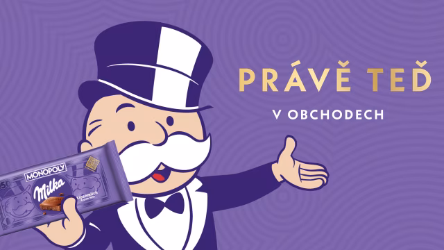 Milka a MONOPOLY: ikonické duo se spojuje v nové kampani