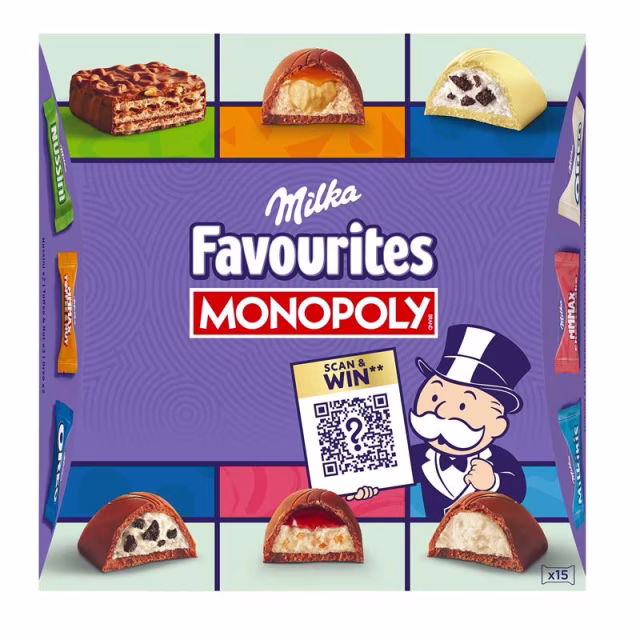 Milka a MONOPOLY: ikonické duo se spojuje v nové kampani
