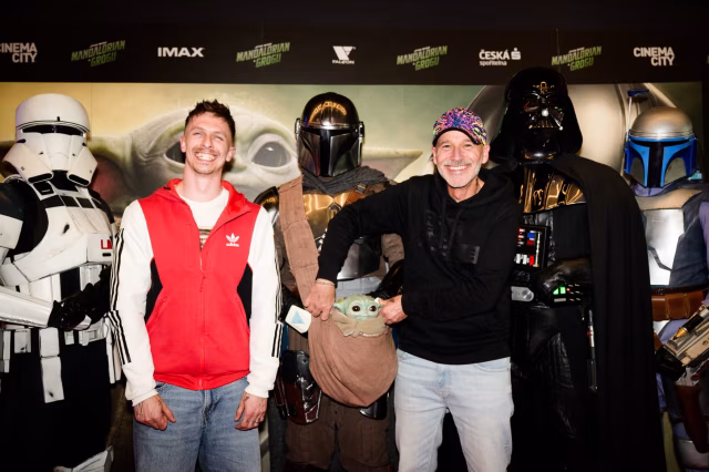 Galaxie Star Wars ožila na slavnostní premiéře filmu Mandalorian a Grogu