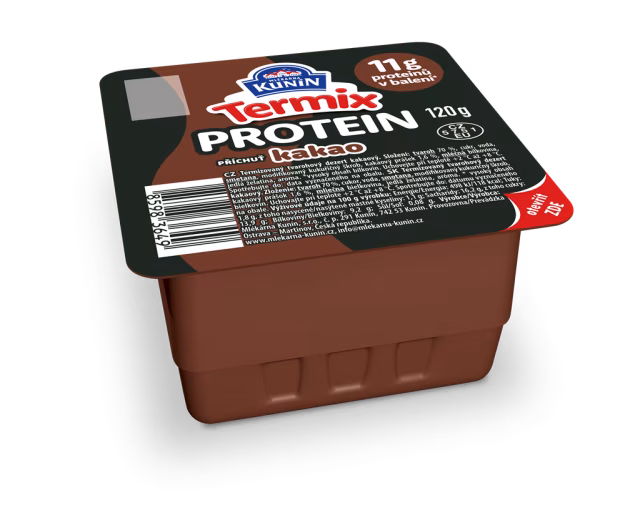 Termix přichází ve verzi PROTEIN. Mlékárna Kunín sází na poctivý tvarohový základ a známou chuť