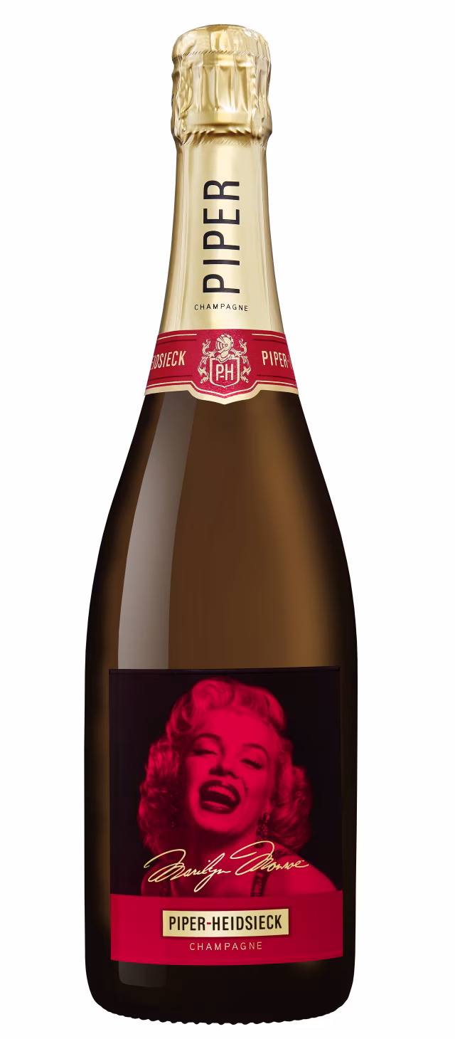 Limitovaná edice Piper-Heidsieck vzdává hold ikoně Marilyn  Monroe