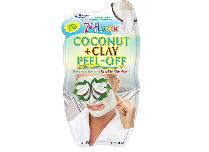 7th Heaven kokosová slupovací maska s jílem
