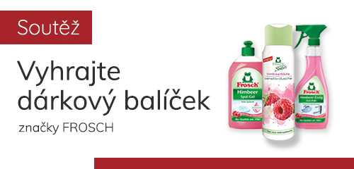 Soutěž o 3 balíčky značky FROSCH